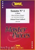 Okadka: Galliard Johann Ernst, Sonata N 1 in A minor - Oboe