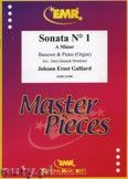Okadka: Galliard Johann Ernst, Sonata N 1 in A minor - BASSOON