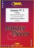 Okadka: Galliard Johann Ernst, Sonata N 2 in G major - BASSOON