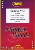 Okadka: Galliard Johann Ernst, Sonata N 3 in F major - Oboe