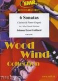 Okadka: Galliard Johann Ernst, 6 Sonatas - CLARINET