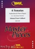 Okadka: Galliard Johann Ernst, 6 Sonatas - Euphonium