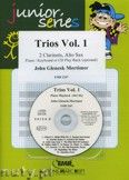 Okadka: Mortimer John Glenesk, Trios Vol. 1 for 2 Clarinets and Alto Sax