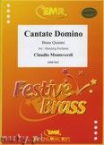 Okadka: Monteverdi Claudio, Cantate Domine  - BRASS ENSAMBLE