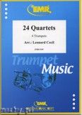 Okadka: Cecil Leonard, 24 Quartette - Trumpet