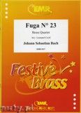 Okadka: Bach Johann Sebastian, Fuga N 23 - BRASS ENSAMBLE