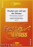 Okładka: Bach Johann Sebastian, Wachtet auf, ruft uns die Stimme for Brass Ensemble