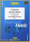 Okadka: Telemann Georg Philipp, Concerto per la Chiesa - Trumpet