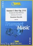 Okadka: Marcello Benedetto, Sonata C-Dur Op. 2/VI  - Trumpet