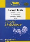 Okadka: Goedicke Alexander, Konzert-Etde - Trumpet