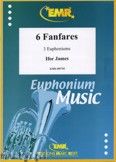 Okadka: James Ifor, 6 Fanfares - Euphonium