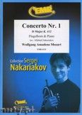 Okadka: Mozart Wolfgang Amadeusz, Concerto Nr. 1 in D Major (K. 412)