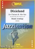 Okadka: Armitage Dennis, Dixieland for Clarinet and Alto Sax