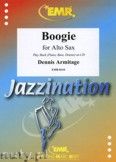 Okadka: Armitage Dennis, Boogie for Alto Saxophone