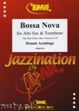 Okadka: Armitage Dennis, Bossa Nova for Alto Sax and Trombone