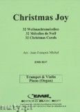 Okładka: Michel Jean-François, 32 Weihnachtsmelodien für Trompete, Violine und Klavier (Orgel)