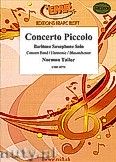 Okadka: Tailor Norman, Concerto Piccolo for Baritone Saxophone and Wind Band