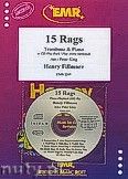 Okadka: Fillmore Henry, 15 Rags - Trombone & CD Playback