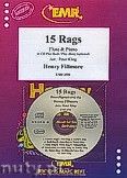 Okadka: Fillmore Henry, 15 Rags + CD - Flute & CD Playback