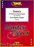Okadka: Loeillet Jean-Baptiste, Sonata - Clarinet & Piano (Organ)