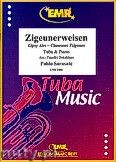 Okadka: Sarasate Pablo De, Zigeunerweisen - Tuba & Piano