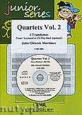 Okadka: Mortimer John Glenesk, Quartets Vol. 2 + CD - 4 Trombones & CD Playback