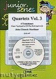 Okadka: Mortimer John Glenesk, Quartets Vol. 3 + CD - 4 Trombones & CD Playback