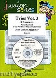 Okadka: Mortimer John Glenesk, Trios Vol. 3 + CD - 3 Bassoons & CD Playback