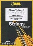 Okadka: Naulais Jrme, Album Volume 8 (5) - String Quartet (2 Violin, Viola, Violoncello)