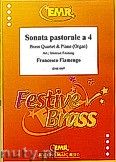 Okadka: Fiamengo Francesco, Sonata pastorale a 4 - 2 Cornets, 2 Euphoniums