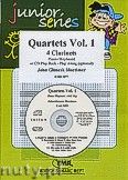 Okadka: Mortimer John Glenesk, Quartets Vol. 1 + CD - 4 Clarinets & Piano (Keyboard)