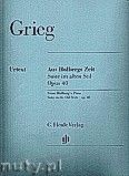 Okadka: Grieg Edward, Aus Holbergs Zeit Op. 40