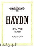 Okadka: Haydn Franz Joseph, Sonata No. 8 in G for Flute (Violin) and Piano