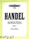 Okadka: Hndel George Friedrich, Flute Sonatas, Vol.1 (FlPf/Harpsichord)