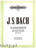 Okadka: Bach Johann Sebastian, 16 Konzerte nach verschiedenen Meistern, BWV 972-987