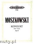 Okadka: Moszkowski Maurycy, Concerto in E Op. 59 for 2 Pianos