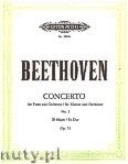 Okadka: Beethoven Ludwig van, Concerto No. 5 in E flat Op. 73 'Emperor' for Piano and Orchestra (Edition for 2 Pianos)