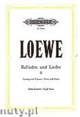 Okadka: Loewe Carl, Ballads and Songs for Voice and Piano, Vol. 2