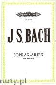 Okadka: Bach Johann Sebastian, 15 Arias from Cantatas for Soprano and Piano, Vol. 1