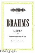 Okładka: Brahms Johannes, Songs for Voice and Piano, Vol. 4