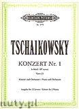 Okadka: Czajkowski Piotr, Concerto No. 1 in B flat minor Op. 23 for 2 Pianos