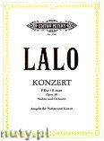 Okadka: Lalo douard Victor Antoine, Concerto No.1 Op.20 (VlnPf)