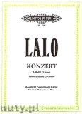 Okadka: Lalo douard Victor Antoine, Concerto in D minor for Violoncello and Orchestra