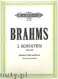 Okładka: Brahms Johannes, Sonatas Op.120 (Vla/ClPf)