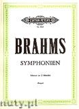 Okadka: Brahms Johannes, Symphonies for Piano
