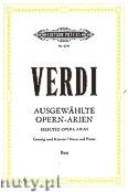 Okadka: Verdi Giuseppe, Selected Opera Arias for Voice and Piano