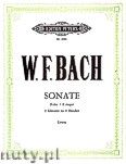 Okładka: Bach Wilhelm Friedemann, Sonate F-Dur für 2 Klaviere zu 4 Händen