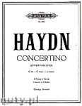 Okadka: Haydn Franz Joseph, Concertino (Divertimento) C Hob. XIV/3 fr 2 Klavieren