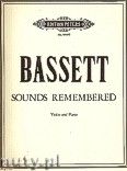 Okadka: Bassett Leslie, Sounds Remembered