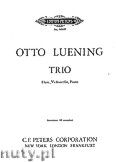 Okładka: Luening Otto, Trio for Flute, Violoncello and Piano